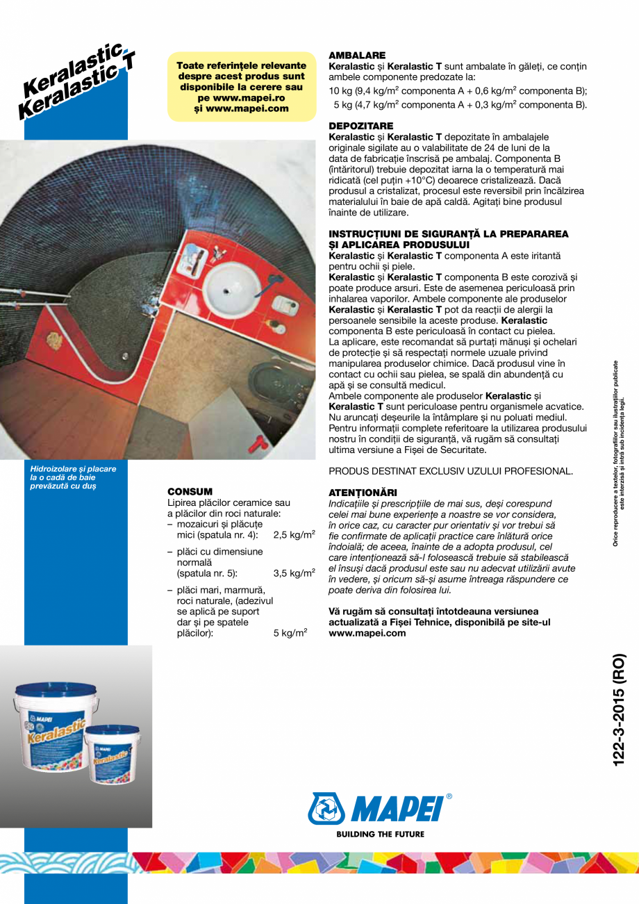 Pagina 4-Adezivi poliuretanici bicomponenti, de inalta performanta pentru placi ceramice si placi din roci...