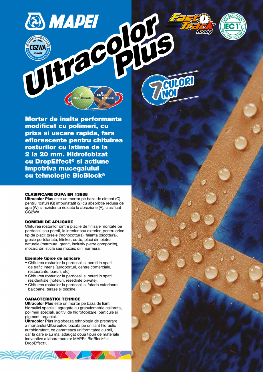 Pagina 1-Mortar de inalta performanta pentru chituirea rosturilor cu latime de la 2 la 20 mm. MAPEI...