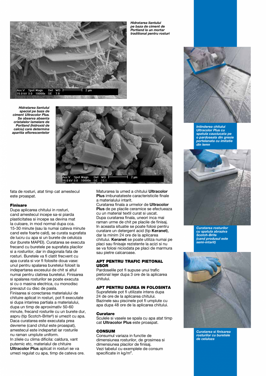 Pagina 4-Mortar de inalta performanta pentru chituirea rosturilor cu latime de la 2 la 20 mm. MAPEI...