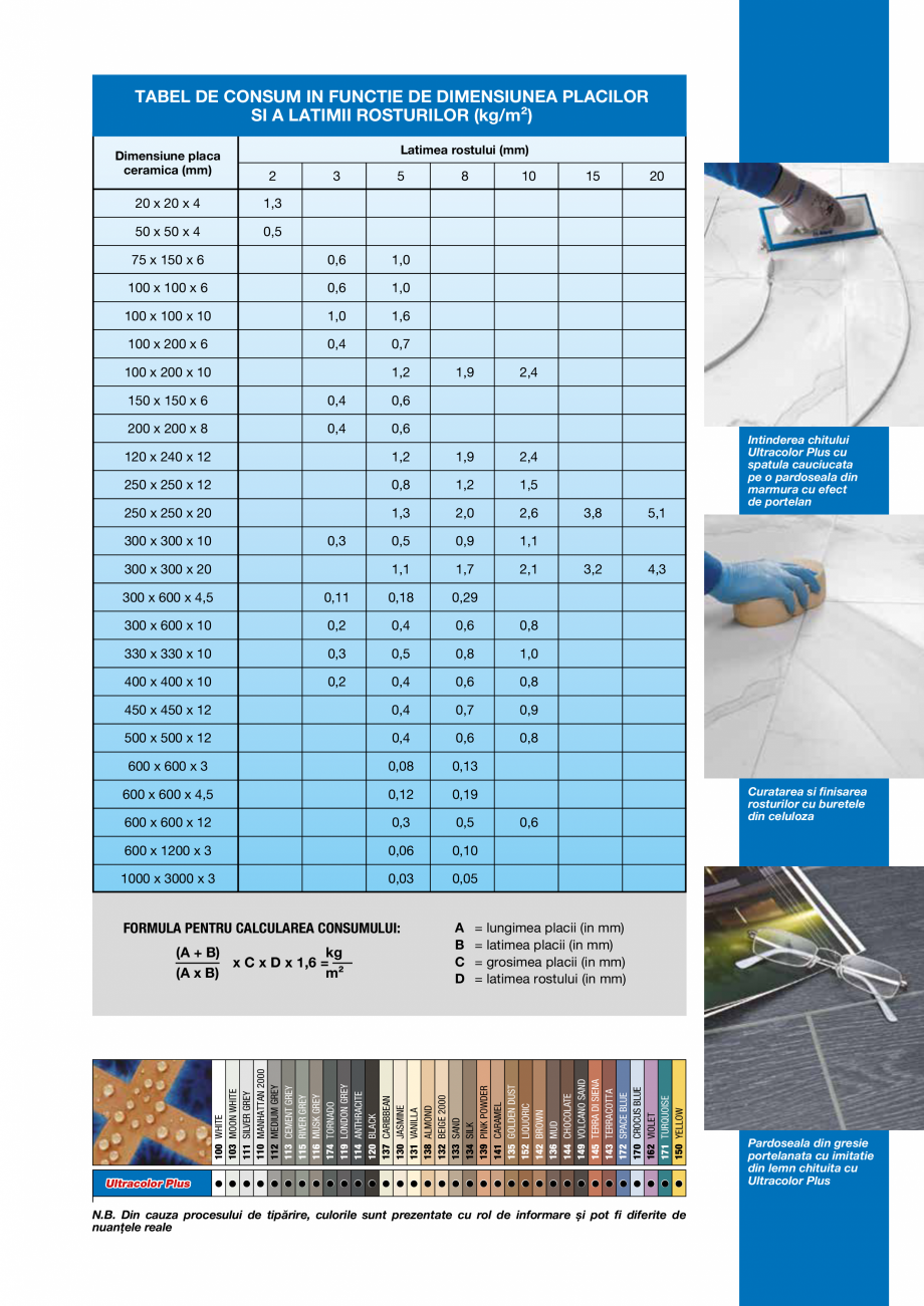 Pagina 5-Mortar de inalta performanta pentru chituirea rosturilor cu latime de la 2 la 20 mm. MAPEI...