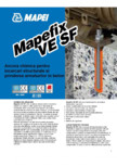 Ancora chimica pentru incarcari structurale si prinderea armaturilor in beton MAPEI - MAPEFIX VE SF