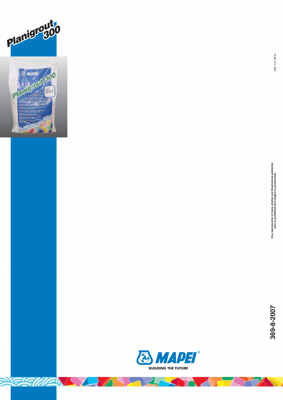 Pagina 4-Mortar epoxidic tricomponent, cu consistenta fluida MAPEI PLANIGROUT 300 Fisa tehnica Engleza he...