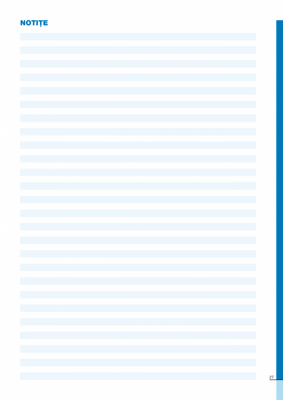 Pagina 27-Ghid constructia piscinelor din beton armat MAPEI Catalog, brosura Romana ură:
Umplerea bazinului ...