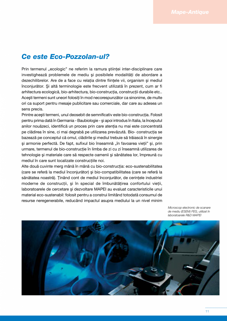 Pagina 11-Produse si sisteme pe baza de VAR pentru restaurarea cladirilor din zidarie MAPEI Catalog, brosura...