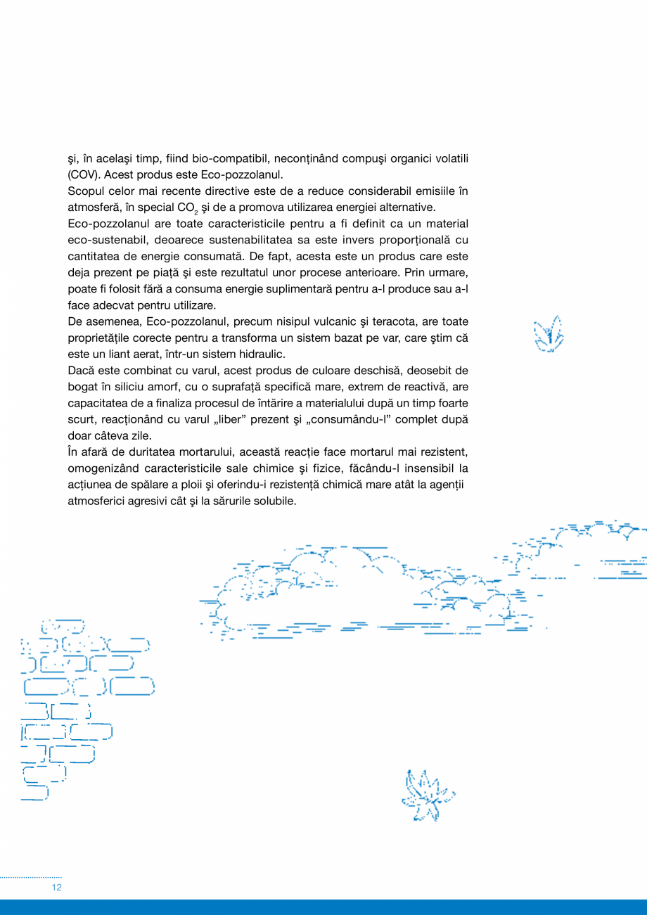 Pagina 12-Produse si sisteme pe baza de VAR pentru restaurarea cladirilor din zidarie MAPEI Catalog, brosura...