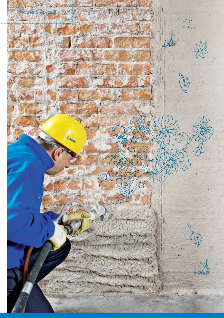 Pagina 22-Produse si sisteme pe baza de VAR pentru restaurarea cladirilor din zidarie MAPEI Catalog, brosura...