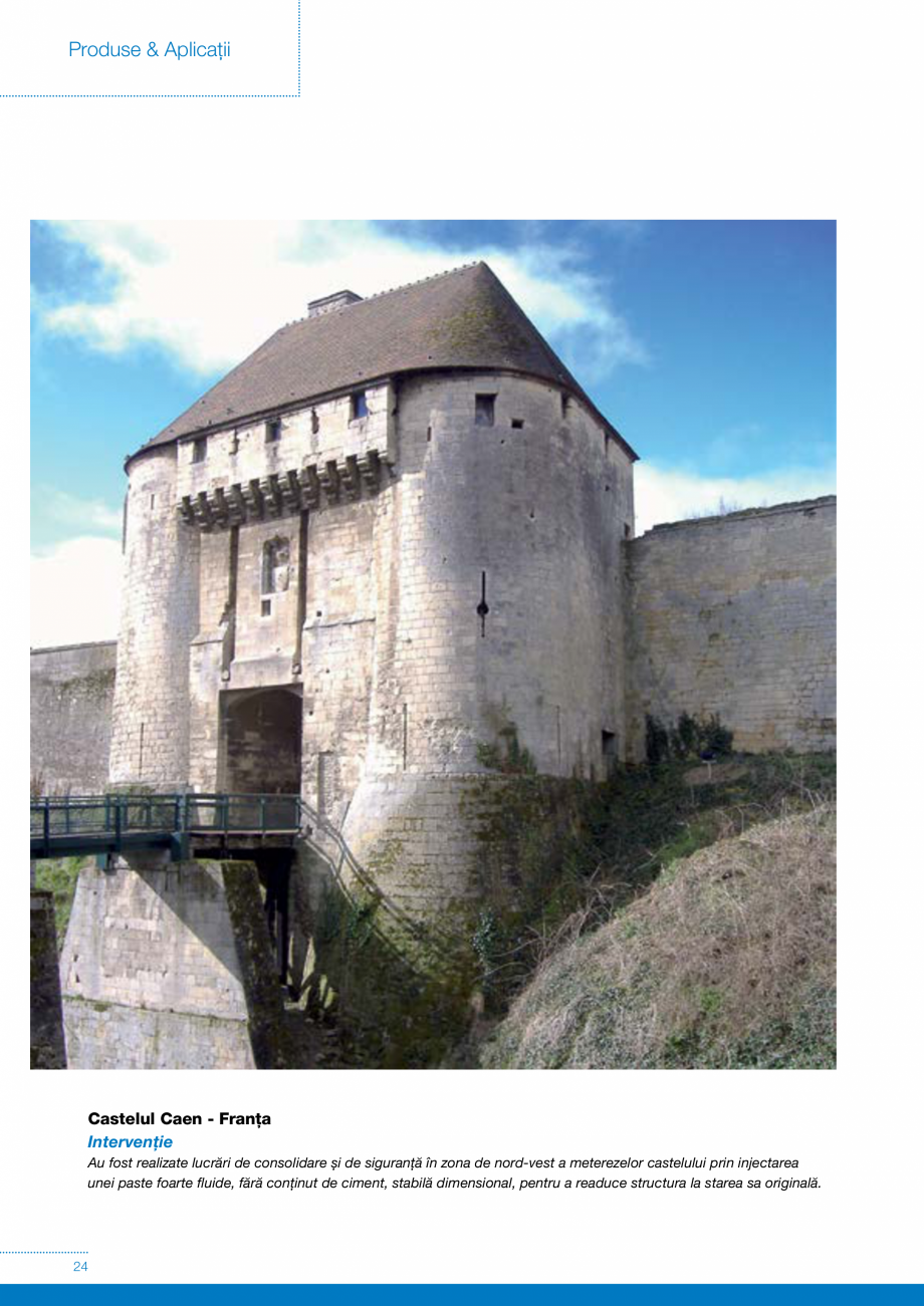 Pagina 24-Produse si sisteme pe baza de VAR pentru restaurarea cladirilor din zidarie MAPEI Catalog, brosura...