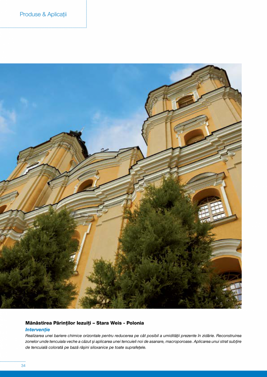 Pagina 34-Produse si sisteme pe baza de VAR pentru restaurarea cladirilor din zidarie MAPEI Catalog, brosura...