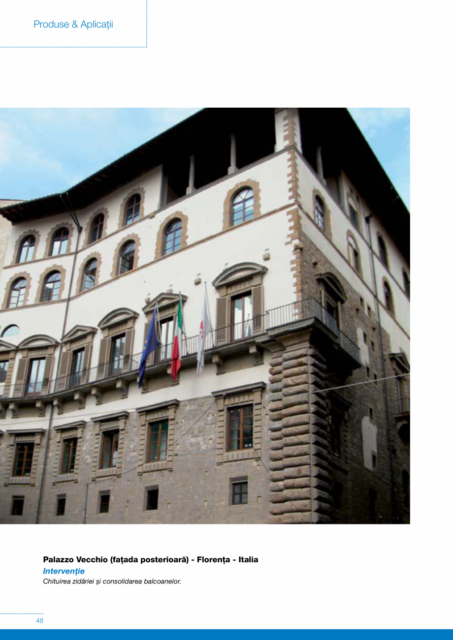 Pagina 48-Produse si sisteme pe baza de VAR pentru restaurarea cladirilor din zidarie MAPEI Catalog, brosura...