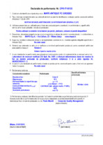 Declaratie de performanta: Nr. CPR-IT1/0135 MAPEI