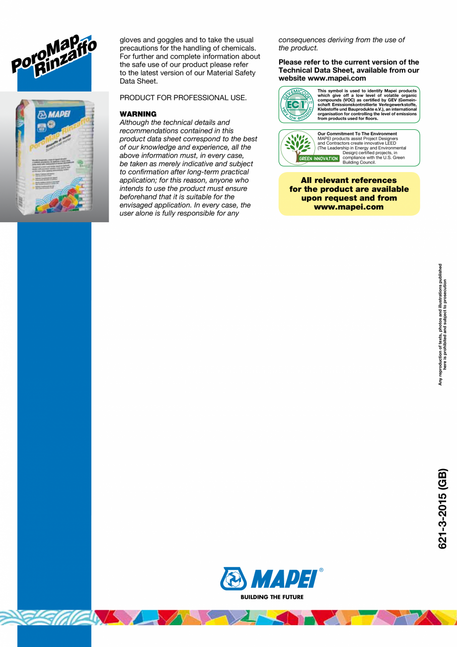 Pagina 4-Mortare de asanare pe baza de ciment MAPEI PoroMap Rinzaffo Fisa tehnica Engleza ng the render
...