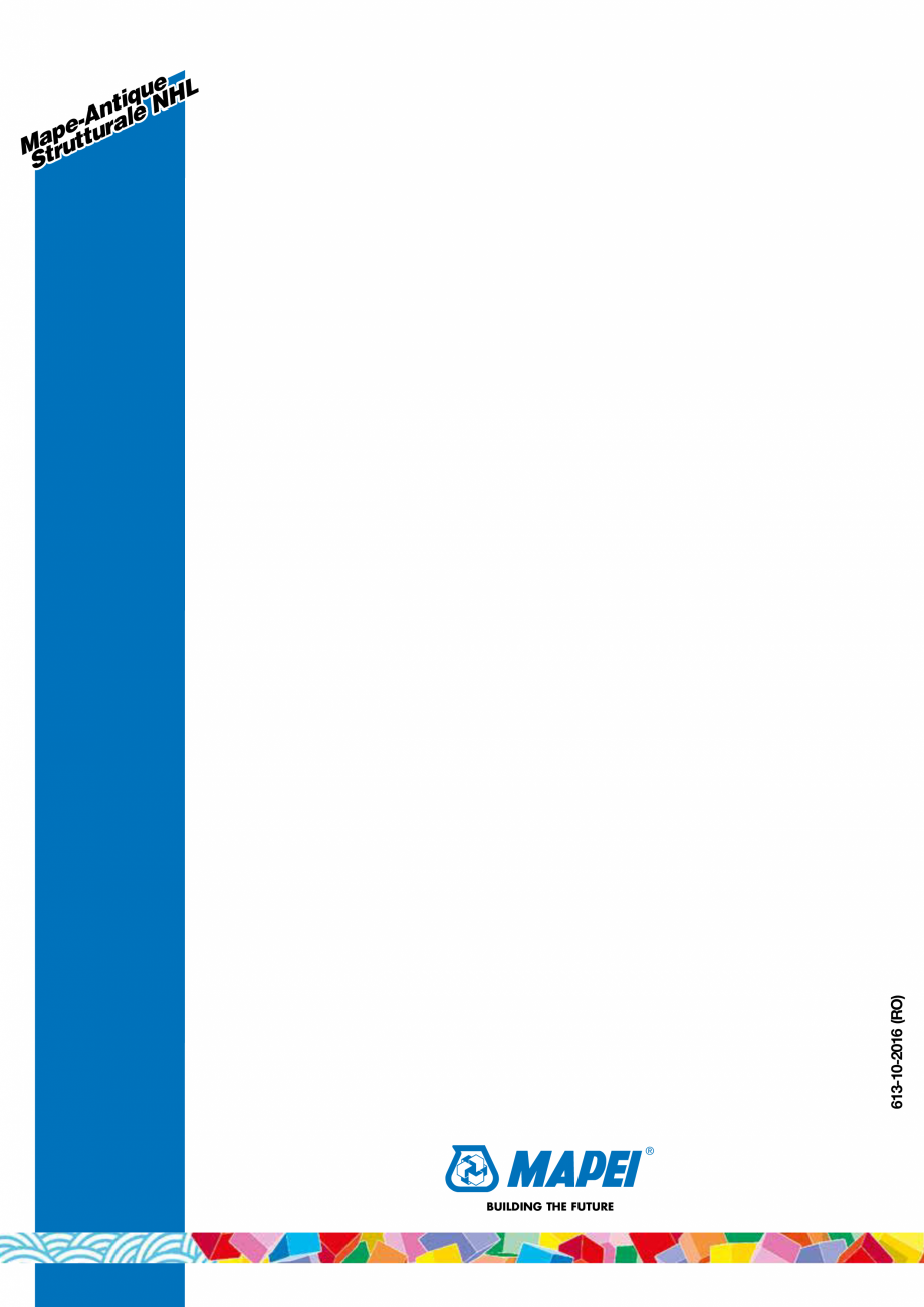 Pagina 6-Mortar pentru tencuieli transpirante si zidarii MAPEI MAPE-ANTIQUE STRUTTURALE NHL Fisa tehnica...