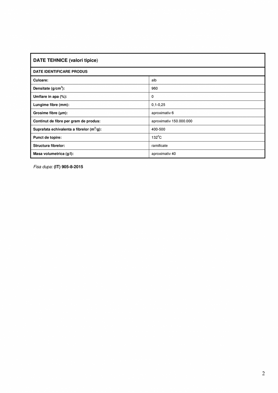 Pagina 2-Pulbere de tixotropizare pentru rasini epoxidice si poliuretanice MAPEI ADDITIX PE Fisa tehnica...