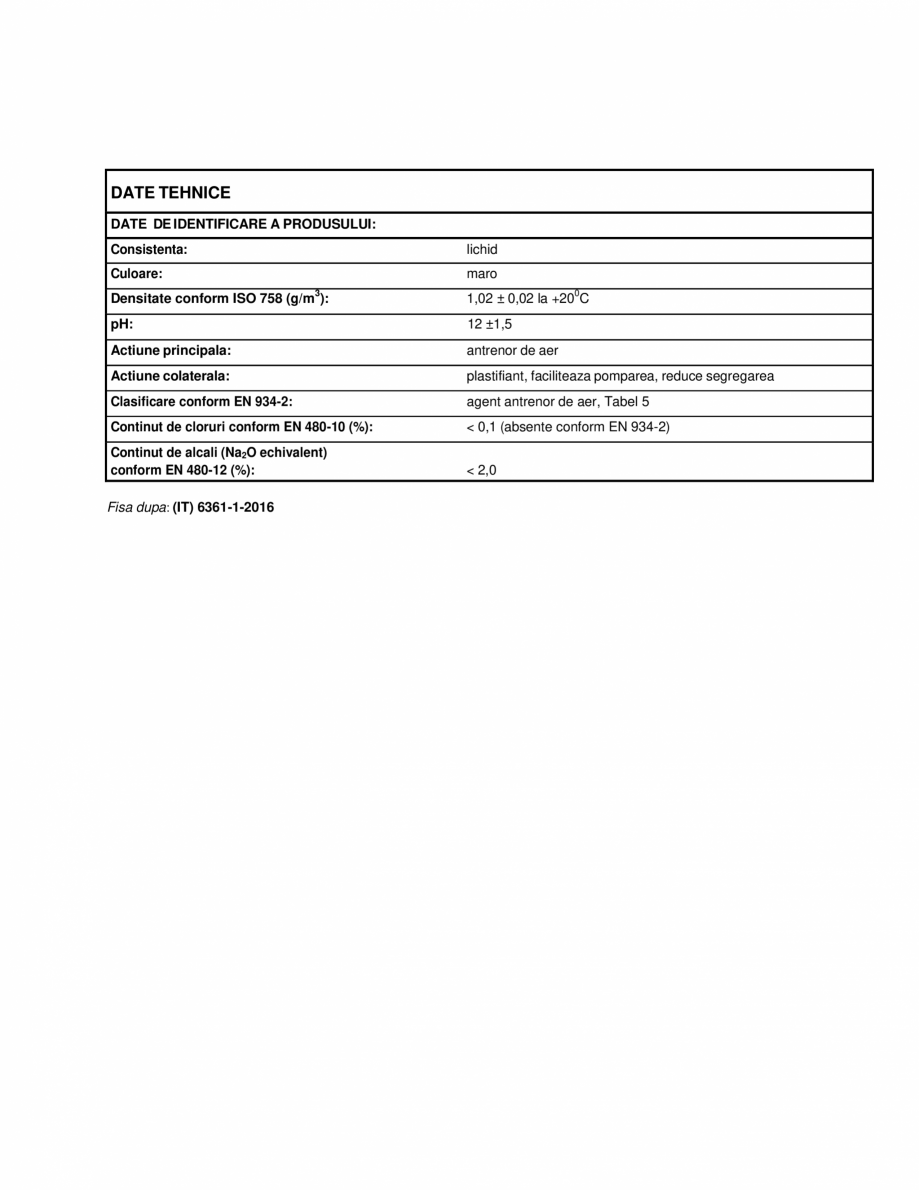 Pagina 3-Aditiv antrenor de aer pentru betoane si mortare pe baza de ciment MAPEI MAPEAIR AE 1 Fisa tehnica...
