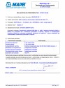 Declaratie de performanta - Aditiv antrenor de aer pentru betoane EN 934-2, T.5