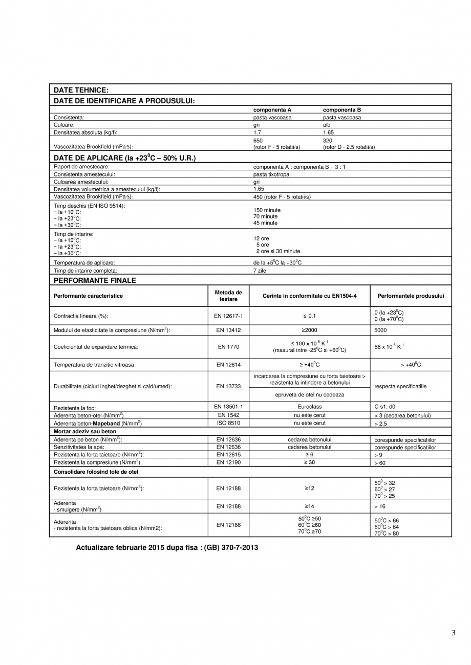 Pagina 3-Adeziv epoxidic bicomponent pentru lipirea Mapeband si Mapeband TPE, coliere PVC si pentru lipiri...