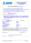 Declaratie de performanta - Mortar hidraulic (R2-PCC) MAPEI - PLANITOP RASA & RIPARA