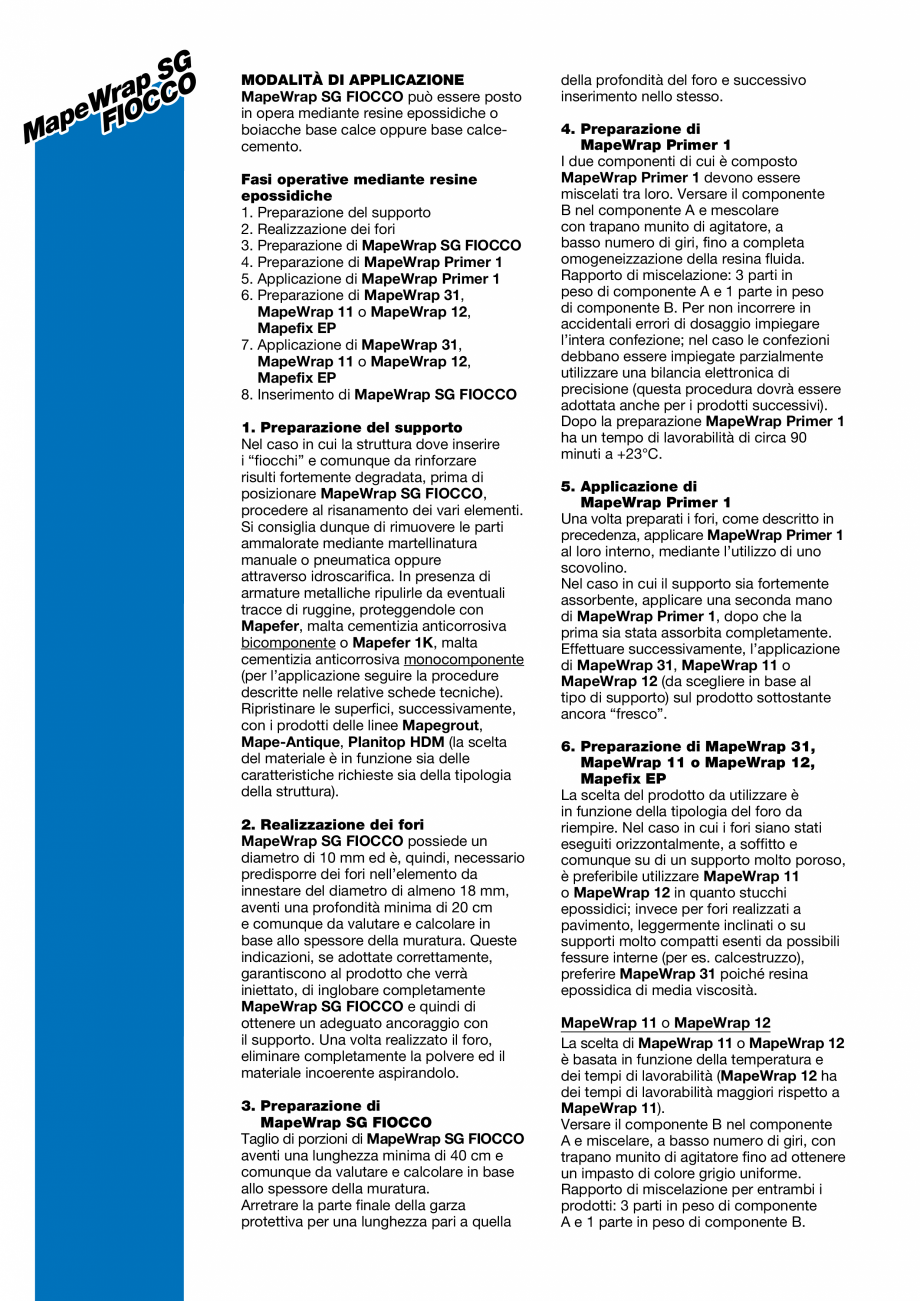 Pagina 2-Coarda din fibre de otel cu rezistenta ridicata pentru realizarea conexiunilor structurale MAPEI...