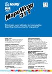 Rasina epoxidica cu vascozitate mare pentru impregnarea tesaturilor MapeWrap in „sistem uscat” MAPEI - MAPEWRAP 31