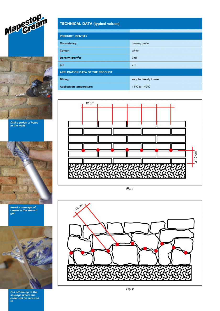 Pagina 2-Microemulsie tixotropică pe bază de silan pentru realizarea barierelor de rupere a capilarității...