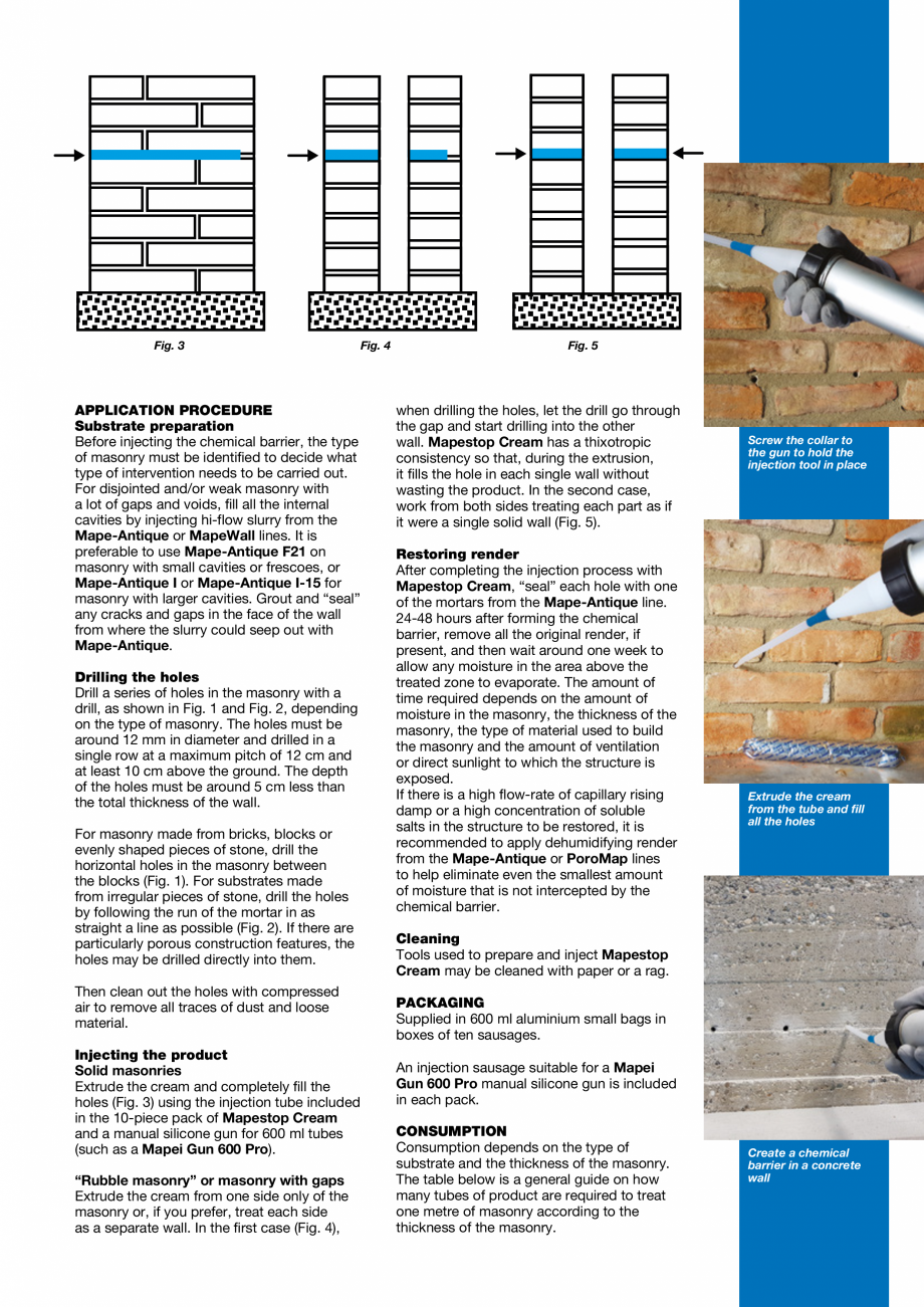 Pagina 3-Microemulsie tixotropică pe bază de silan pentru realizarea barierelor de rupere a capilarității...