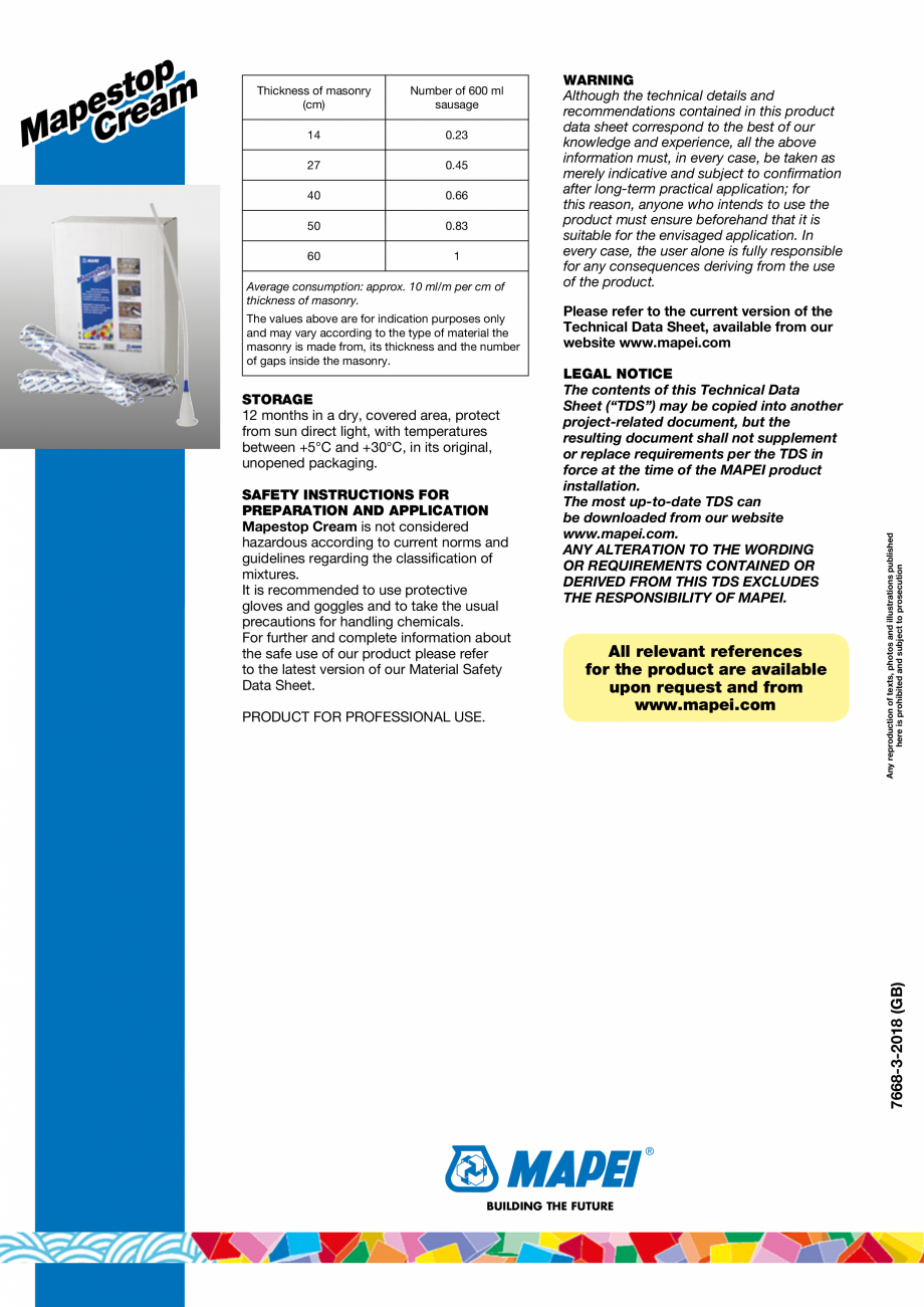 Pagina 4-Microemulsie tixotropică pe bază de silan pentru realizarea barierelor de rupere a capilarității...