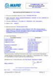 Declaratie de performanta pentru aditiv superplastifiant  MAPEI - DYNAMON NRG 1020