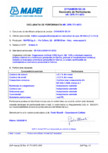 Declaratie de performanta pentru aditiv superplastifiant/puternic reducator de apa  MAPEI - DYNAMON SX 24