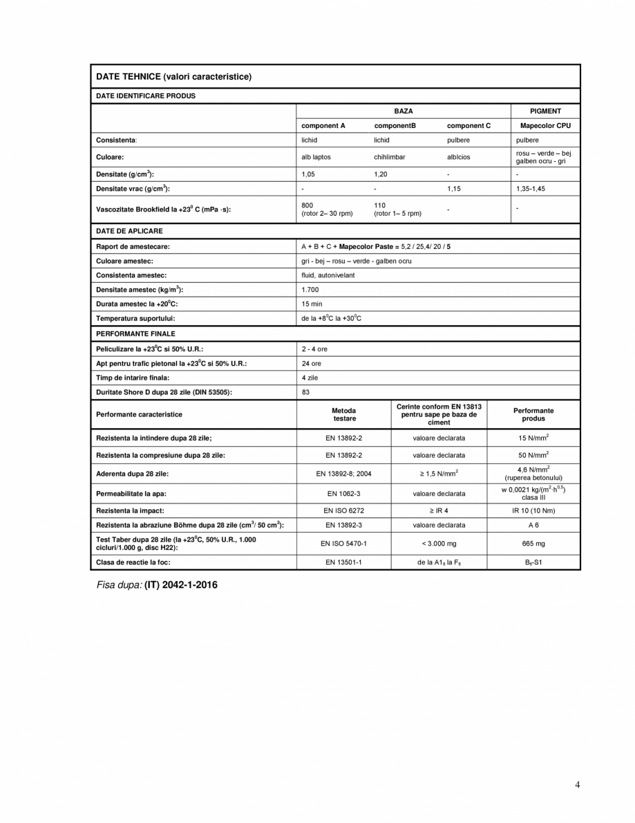 Pagina 4-Mortar tricomponent pentru imbracarea pardoselilor industriale in straturi de la 3 la 6 mm MAPEI...