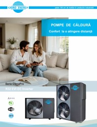 Pompe de caldura aer-apa pentru incalzire si apa calda menajera