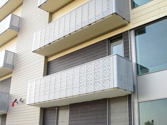 GRIRO Balustrada FLOREASCA PARK - Tabla expandata pentru aplicatii in constructii  GRIRO