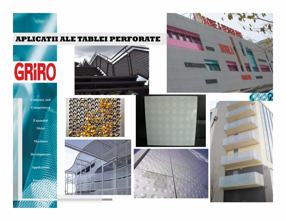 Pagina 8 - Balustrade metalice din tabla expandata GRIRO Catalog, brosura Romana enta
 se...