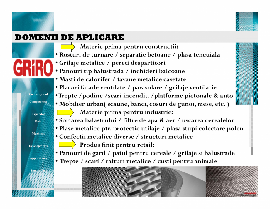 Pagina 13-Balustrade metalice din tabla expandata GRIRO Catalog, brosura Romana 