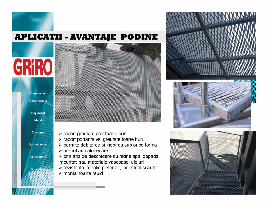 Pagina 19-Balustrade metalice din tabla expandata GRIRO Catalog, brosura Romana 