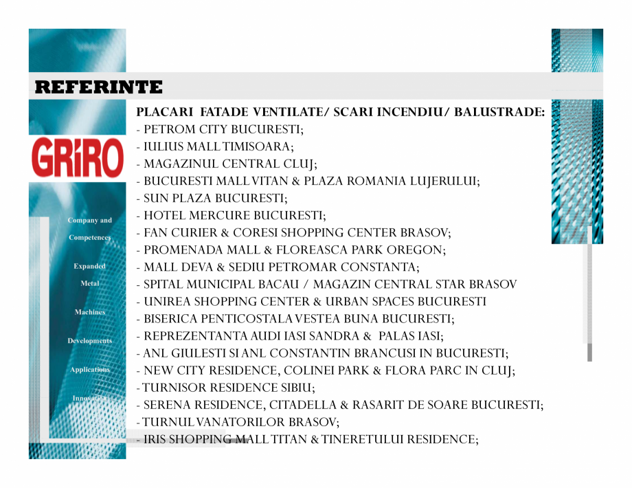 Pagina 14-Catalog tabla expandata - Fatade metalice ventilate GRIRO Catalog, brosura Romana 
