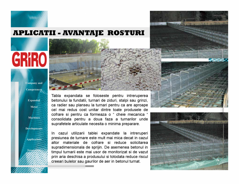 Pagina 18-Catalog tabla expandata - Fatade metalice ventilate GRIRO Catalog, brosura Romana 