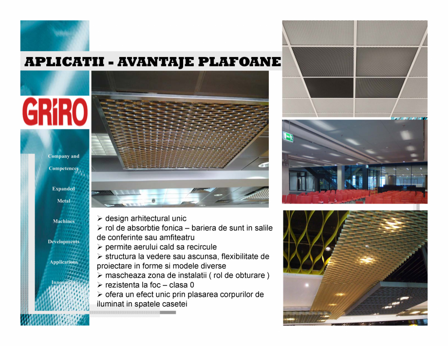 Pagina 19-Podine si trepte din tabla expandata GRIRO Catalog, brosura Romana 