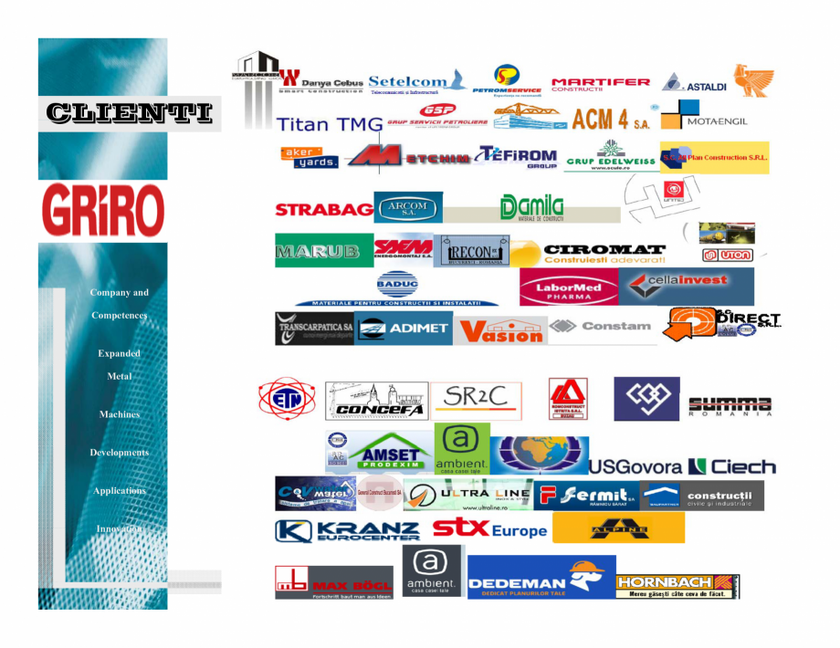 Pagina 22-Garduri metalice din tabla expandata GRIRO Catalog, brosura Romana 