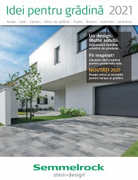 Catalog Semmelrock Stein + Design 2021 - Idei pentru gradina