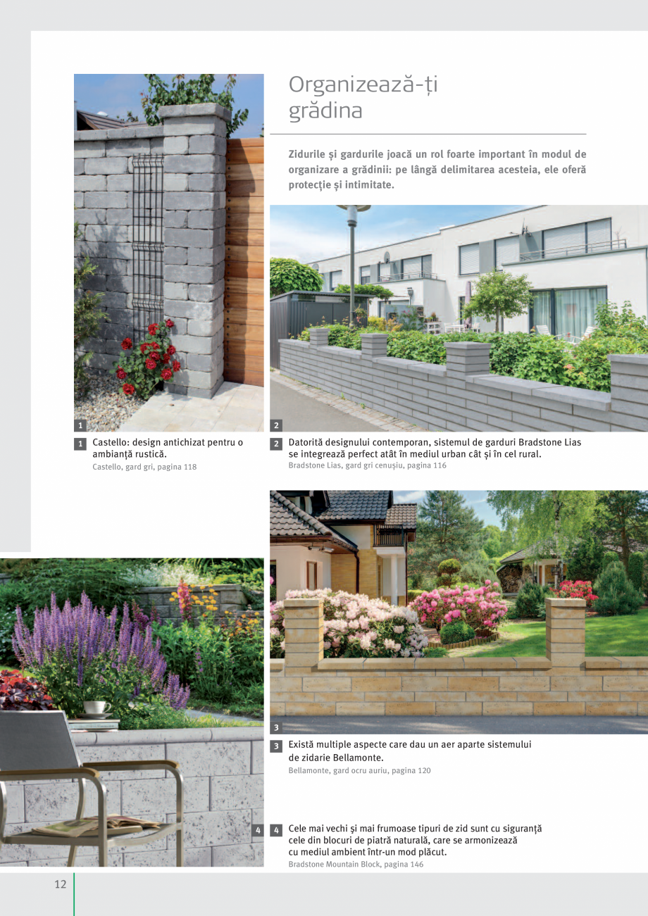 Pagina 13 - Catalog Semmelrock Stein + Design 2021 - Idei pentru gradina  Catalog, brosura Romana i ...