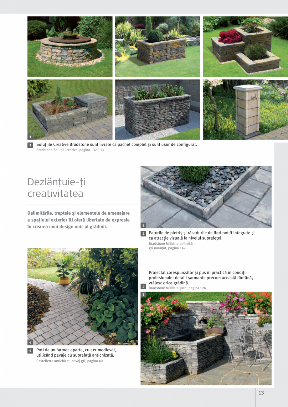 Pagina 14 - Catalog Semmelrock Stein + Design 2021 - Idei pentru gradina  Catalog, brosura Romana...