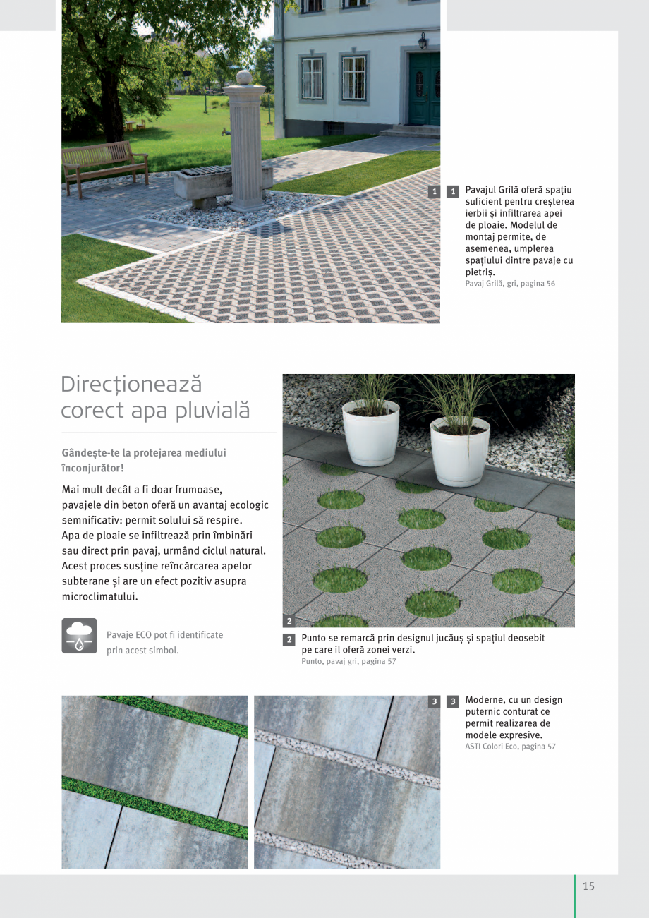 Pagina 16 - Catalog Semmelrock Stein + Design 2021 - Idei pentru gradina  Catalog, brosura Romana...