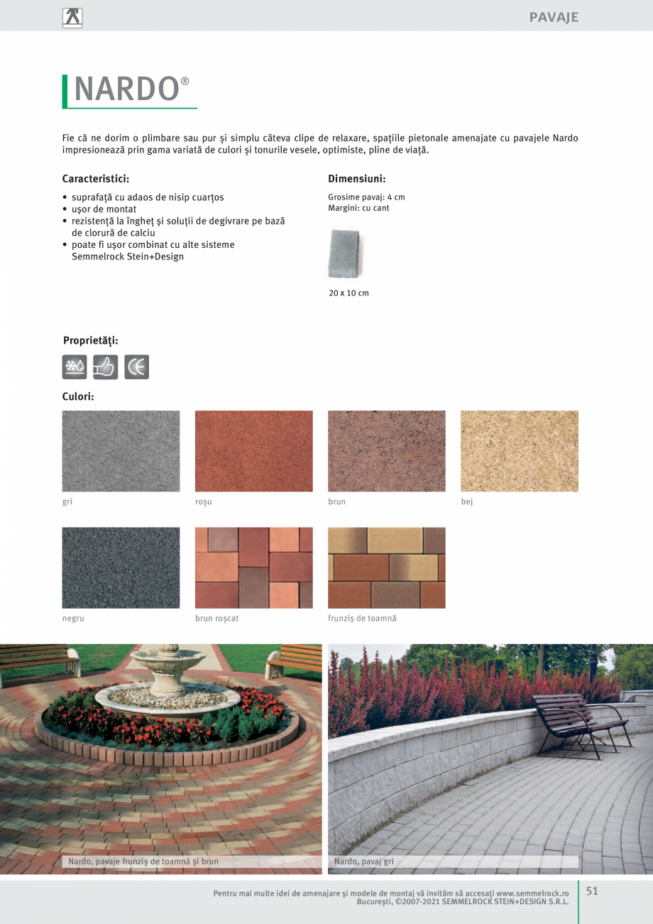 Pagina 53 - Catalog Semmelrock Stein + Design 2021 - Idei pentru gradina  Catalog, brosura Romana e ...