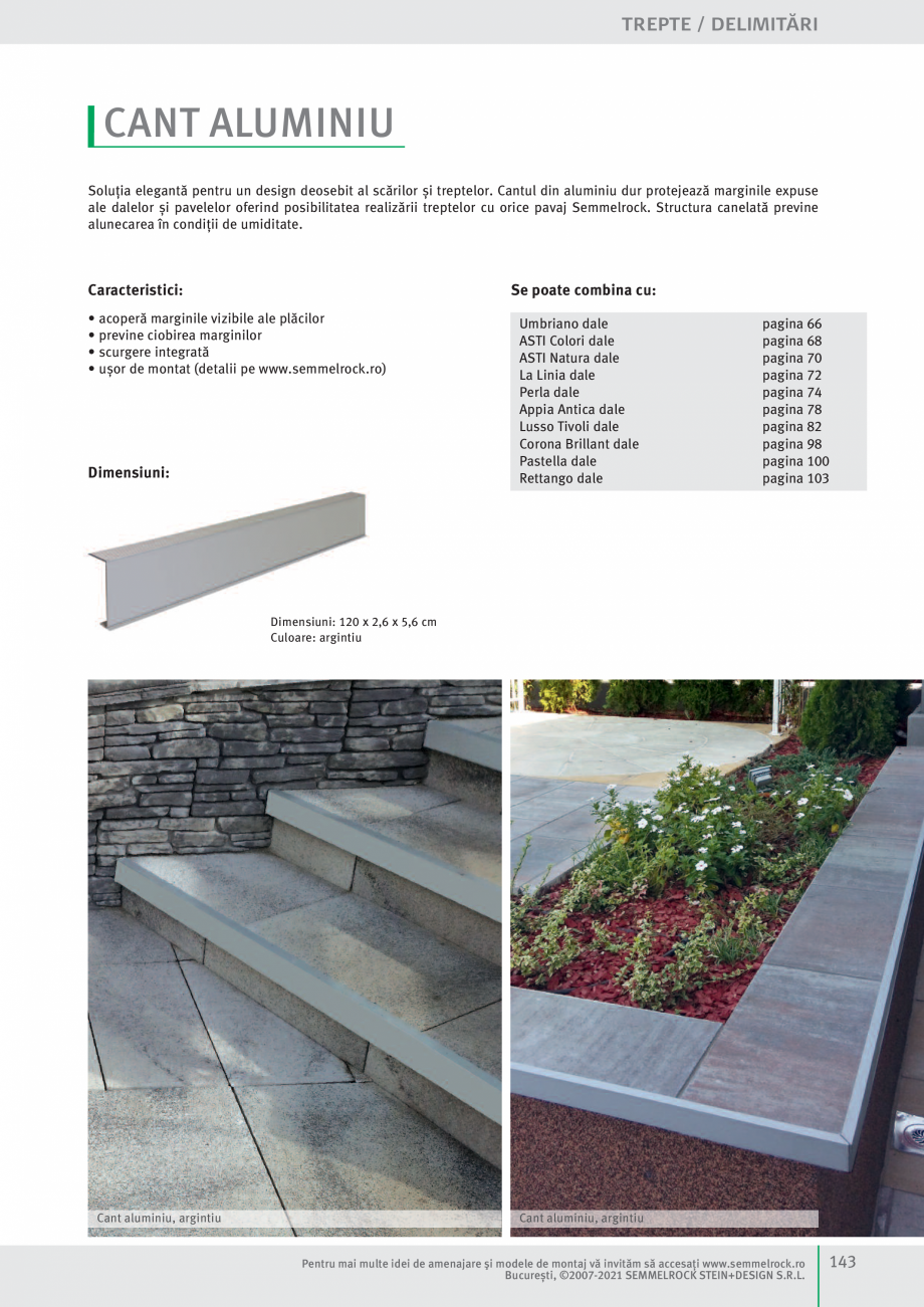 Pagina 145 - Catalog Semmelrock Stein + Design 2021 - Idei pentru gradina  Catalog, brosura Romana...
