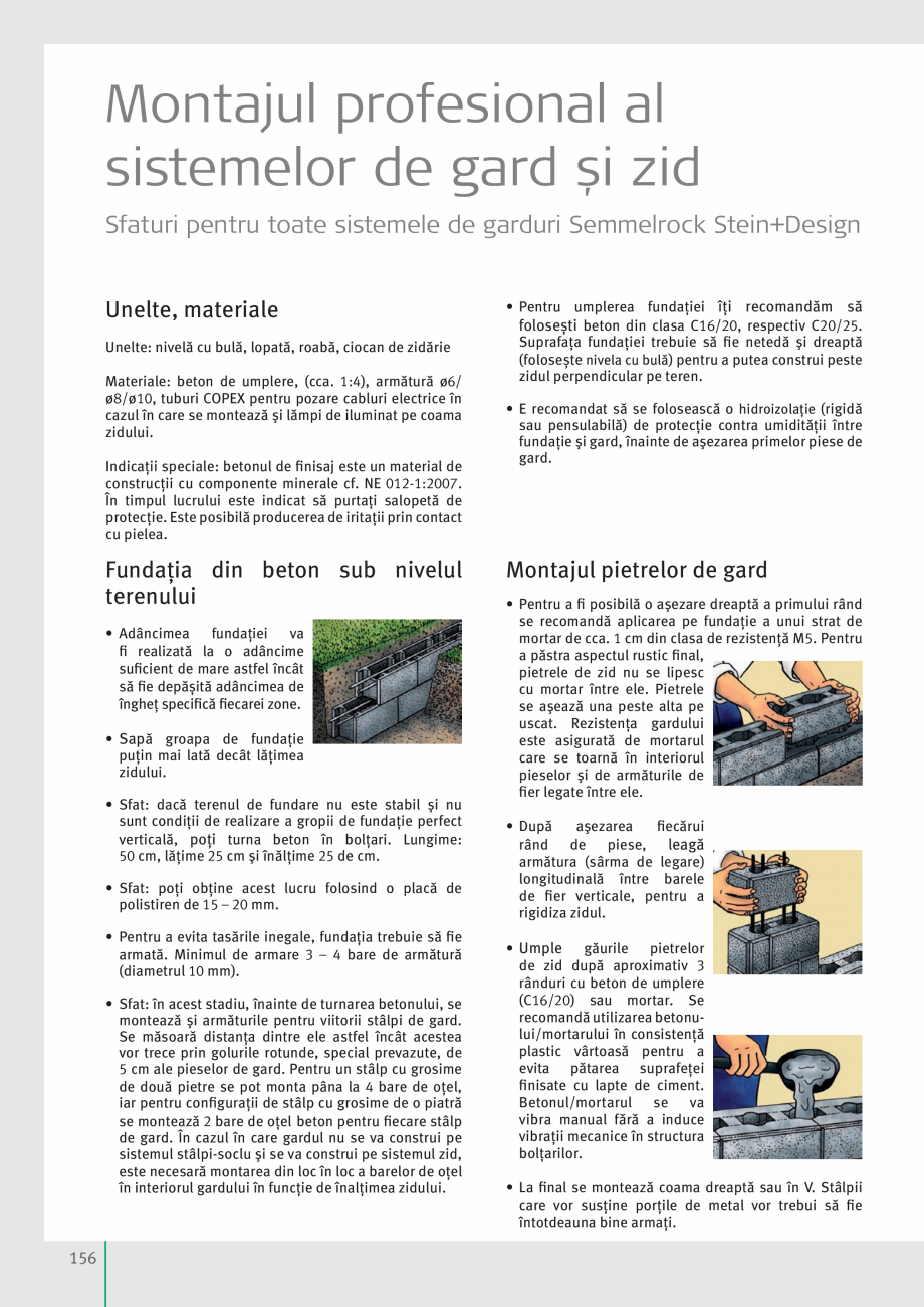 Pagina 158 - Catalog Semmelrock Stein + Design 2021 - Idei pentru gradina  Catalog, brosura Romana e...