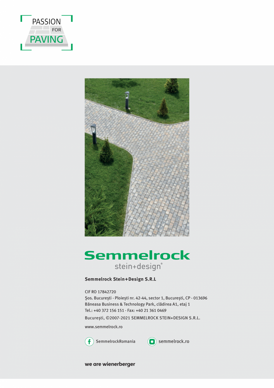 Pagina 164 - Catalog Semmelrock Stein + Design 2021 - Idei pentru gradina  Catalog, brosura Romana...