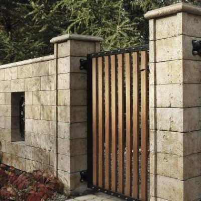 SEMMELROCK STEIN+DESIGN Sistem de garduri Bradstone Travero 1 - Sisteme de garduri si ziduri prefabricate SEMMELROCK