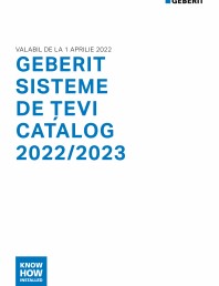 Catalog GEBERIT - Sisteme de tevi - 2022