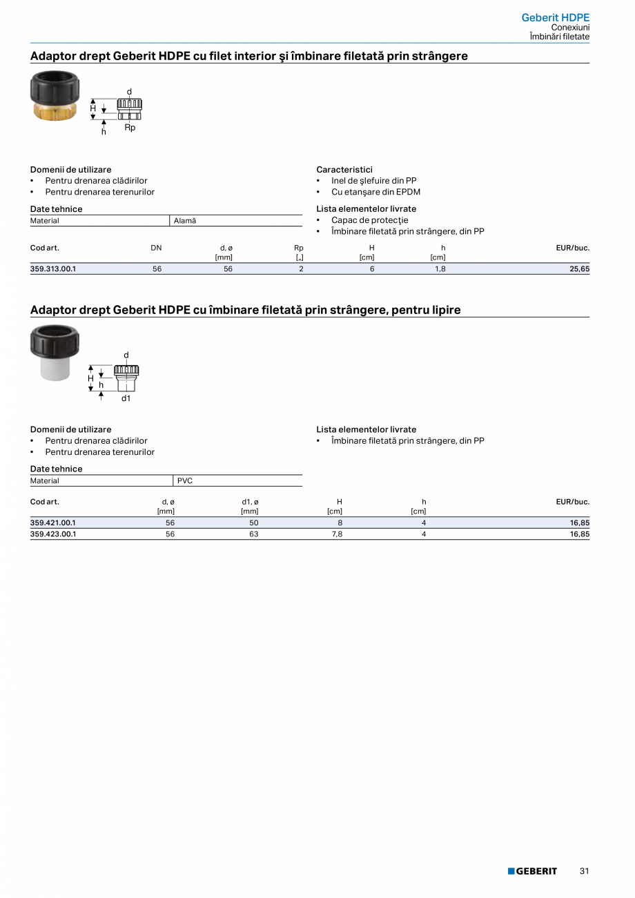 Pagina 30-Catalog GEBERIT - Sisteme de tevi - 2022  Catalog, brosura Romana 3

4

4,14

363.462.16.1

56 / 50
...