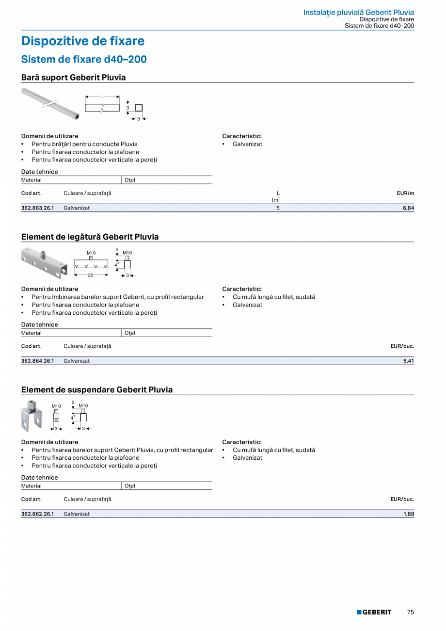 Pagina 74-Catalog GEBERIT - Sisteme de tevi - 2022  Catalog, brosura Romana 

3

3,54

363.843.00.2

56

10
...